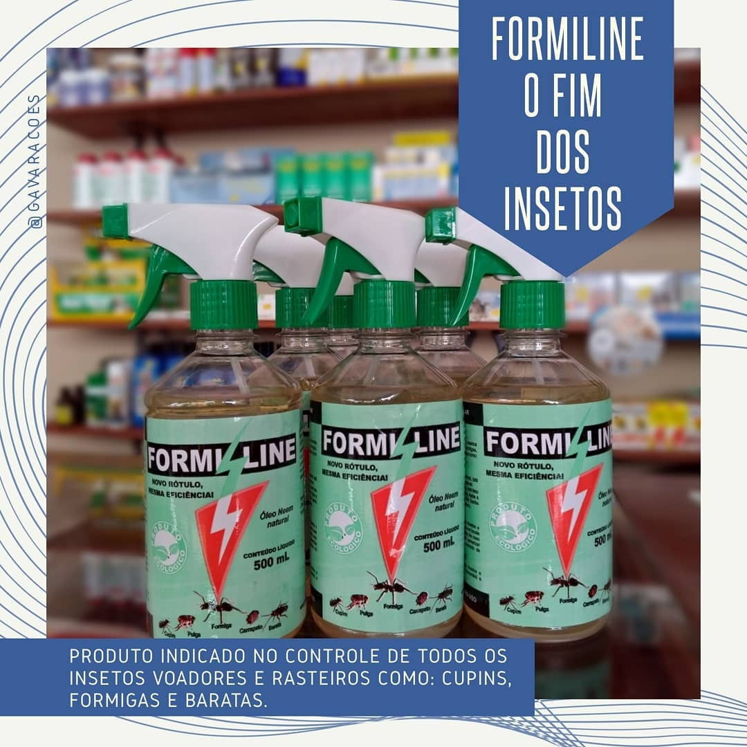 Formiline, inseticida contra cupins, formigas e pulgas