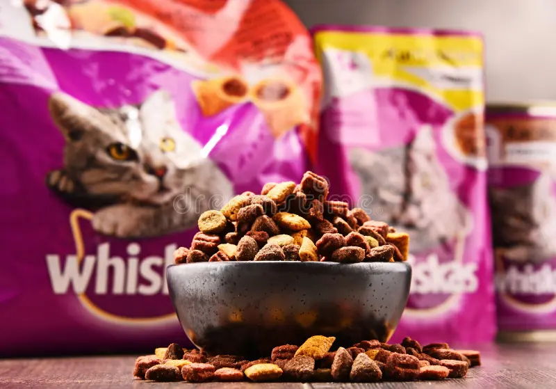 Ração Whiskas para gatos